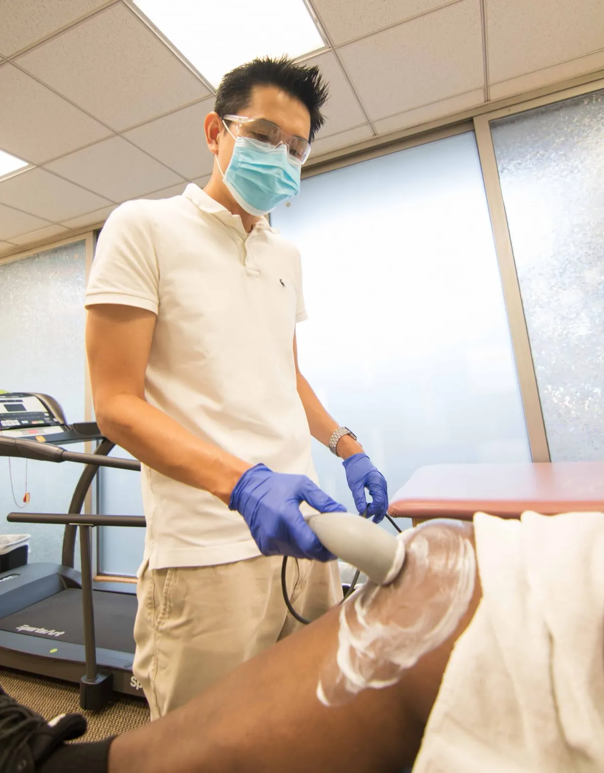 Karl Cuenco physical therapy ultrasound treatment